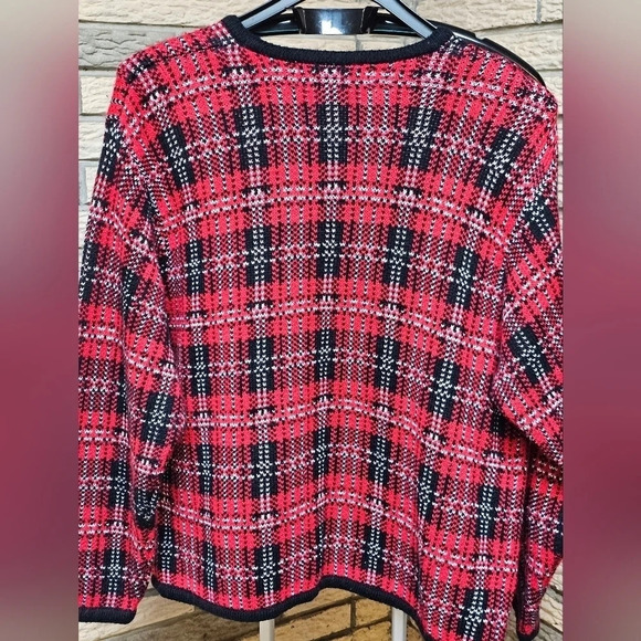 Crystal-Kobe Button Up Thick Sweater Sz L - Picture 6 of 8